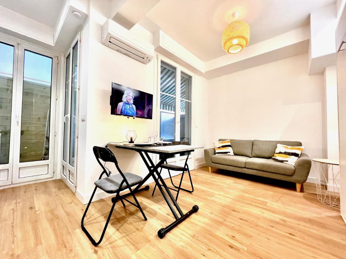 Aparthotel Riviera Superbe Studio Terrasse 100M Promenade Des Anglais Carre D'Or Terrasse Meyerbeer Nice Exterior photo